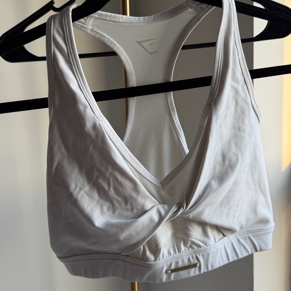 Gymshark Whitney Mesh Sports Bra - Unbleached - Picture 1 of 2